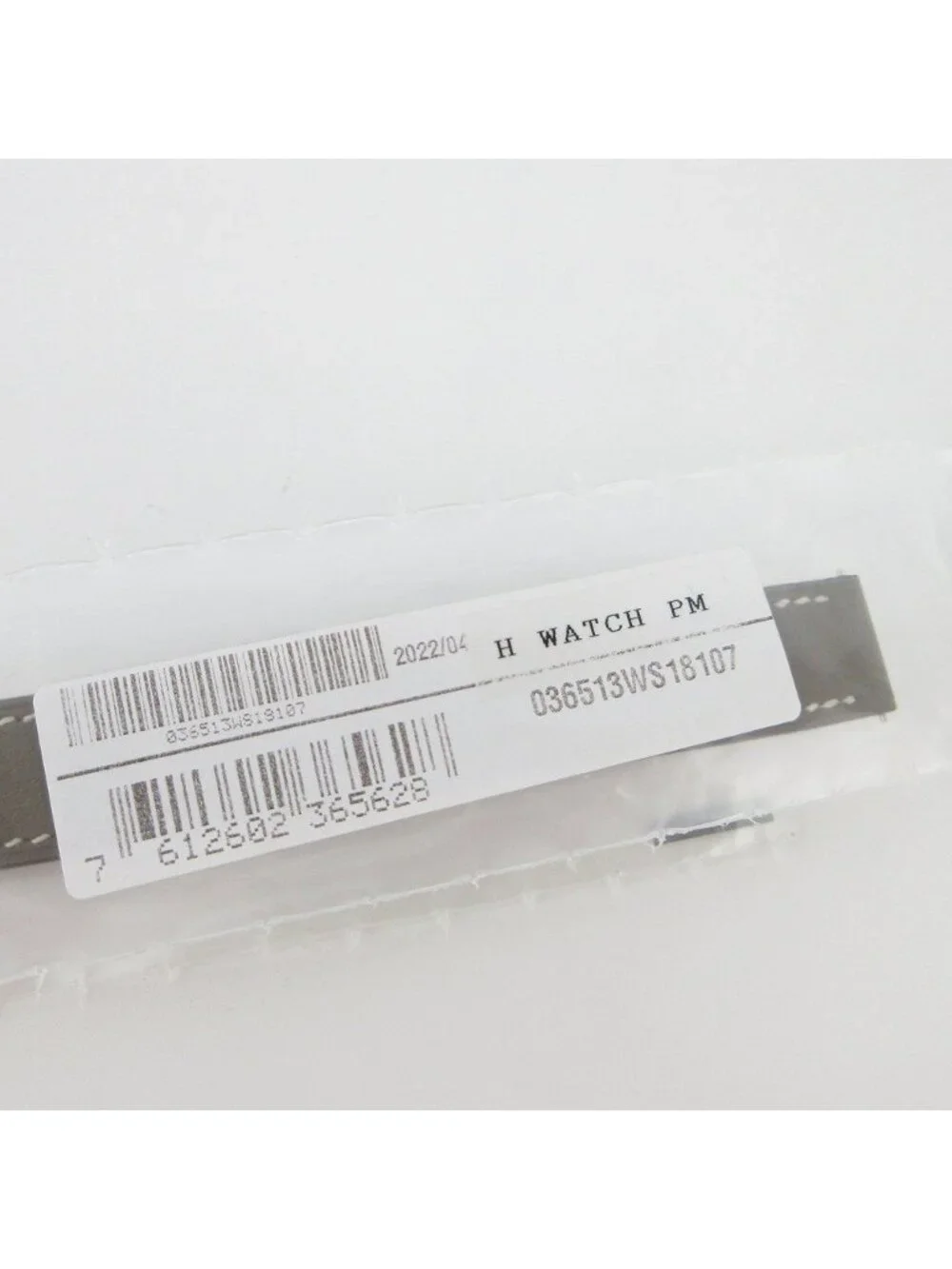 Hermes Watch PM Replacement Strap Double Tour 2 Heavy Wrap Swift Leather Etoupe